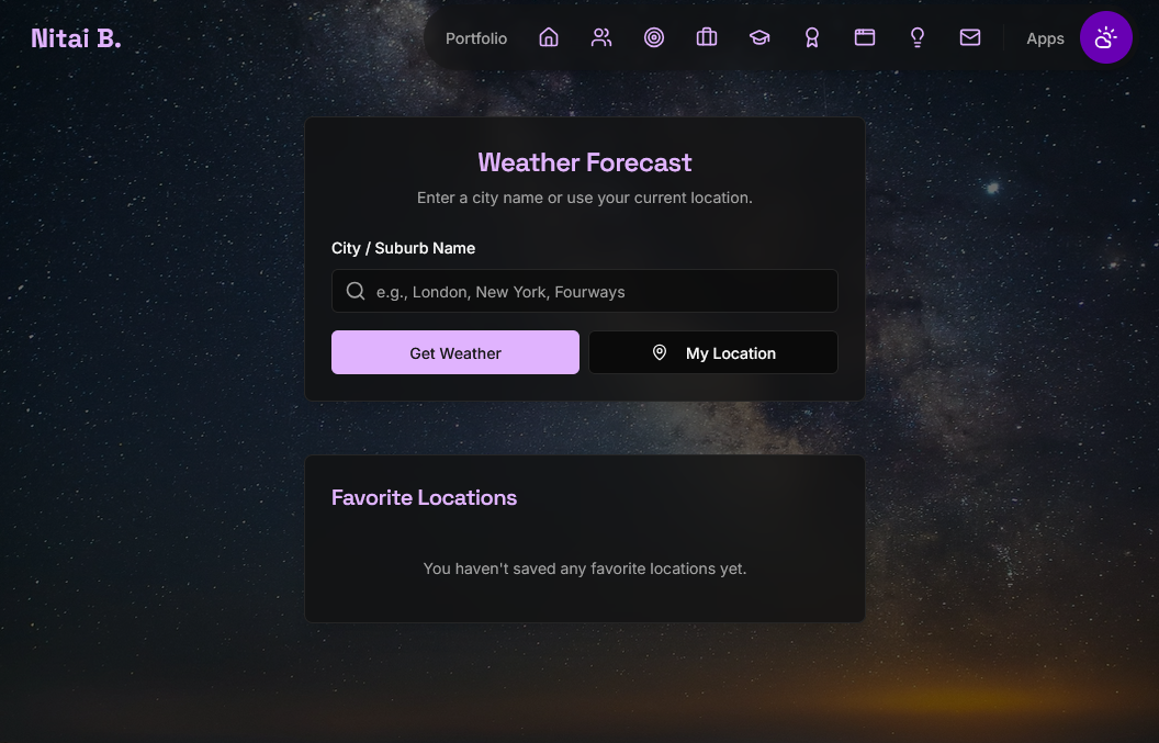 Weather App